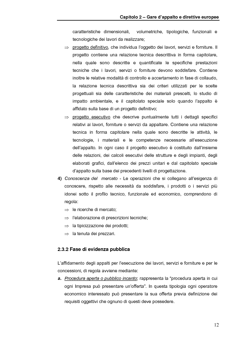 Il Progetto Contiene Una Relazione Tecnica Descrittiva In Forma Capitolare Tesionline