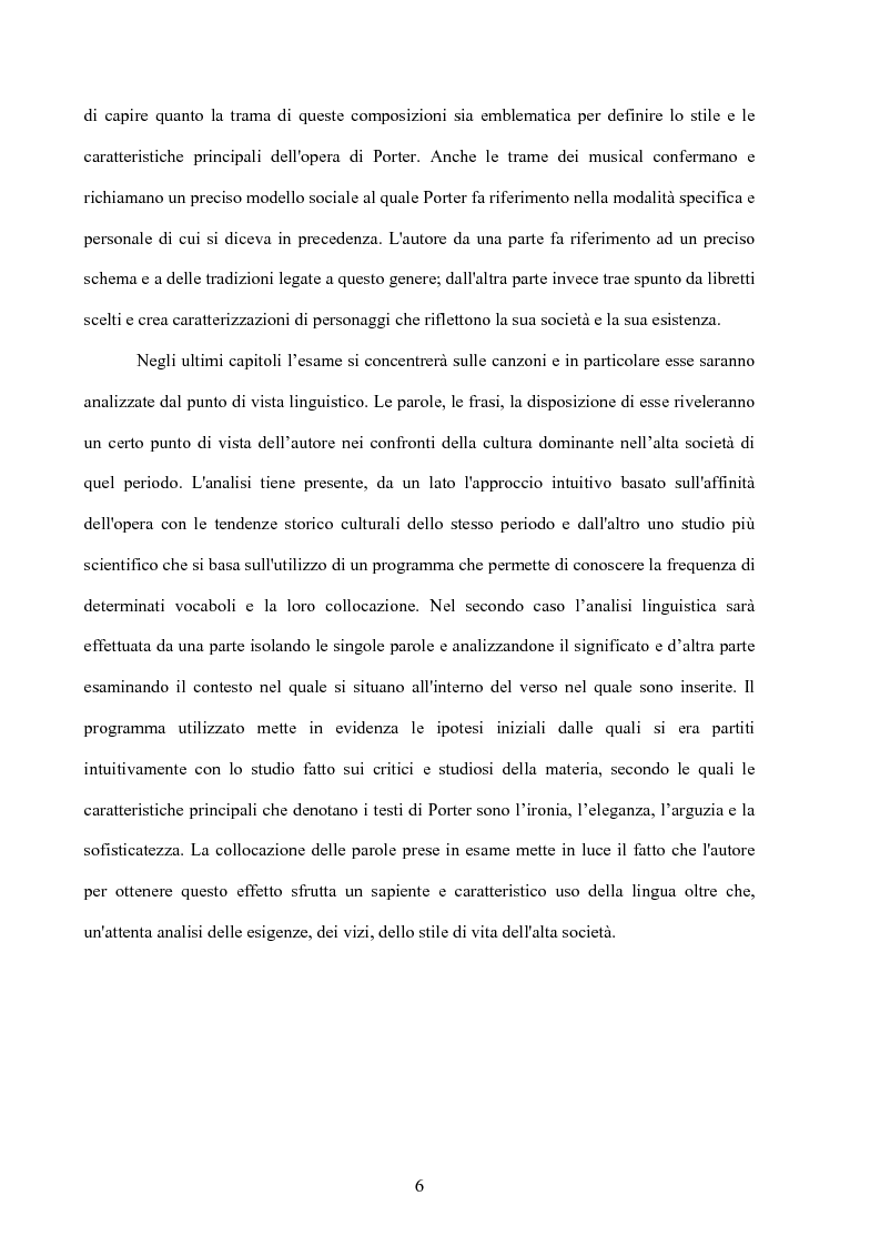 Anche Le Trame Dei Musical Confermano E Richiamano Un Preciso Modello Sociale Al Quale Porter Fa Riferimento Nella Modalita Specifica E Personale Di Cui Si Diceva In Precedenza Tesionline