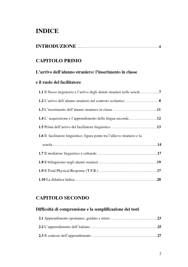 Le Difficolta Di Comprensione Dei Bambini Stranieri E La Semplificazione Dei Testi Indice Pagina 1 Di 2