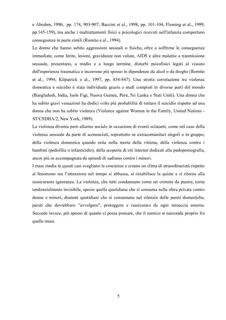 La violenza e il maltrattamento nella coppia - Anteprima 