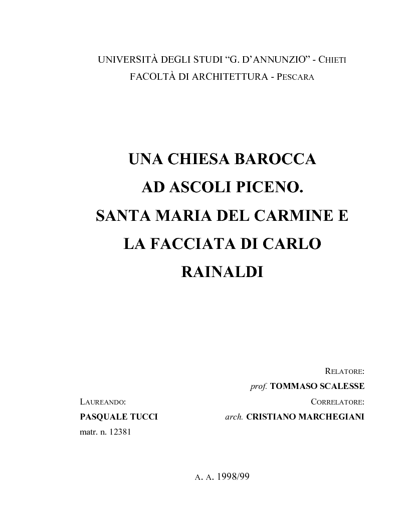 Portoghesi roma barocca pdf