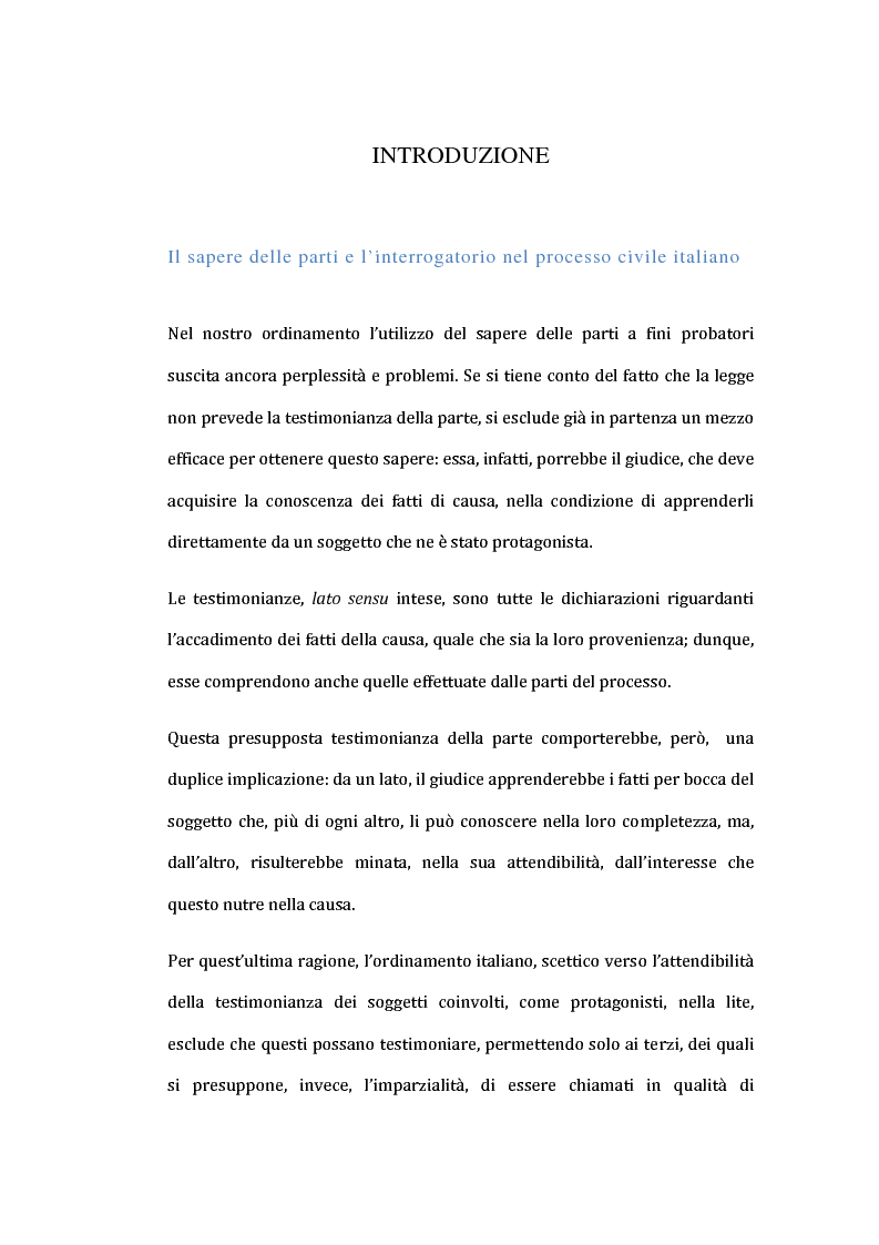 L Utilizzazione Del Sapere Delle Parti Nel Processo Civile Italiano