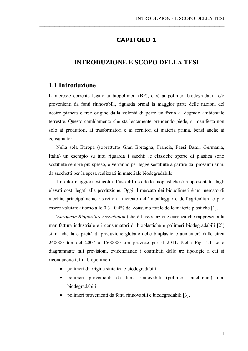 Caratterizzazione E Lavorabilità Per Estrusione E Stampaggio Ad ...