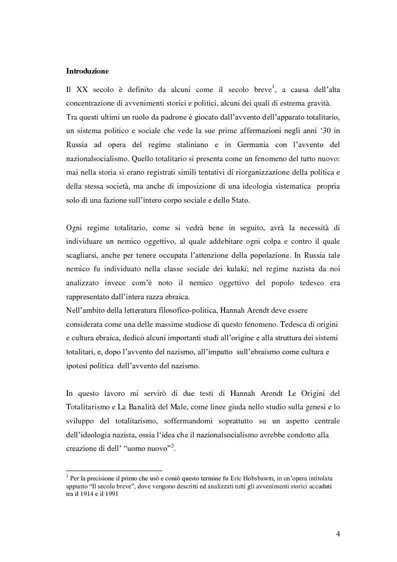 Hannah Arendt: condizione umana e banalità del male - Tesi di Laurea -  Tesionline