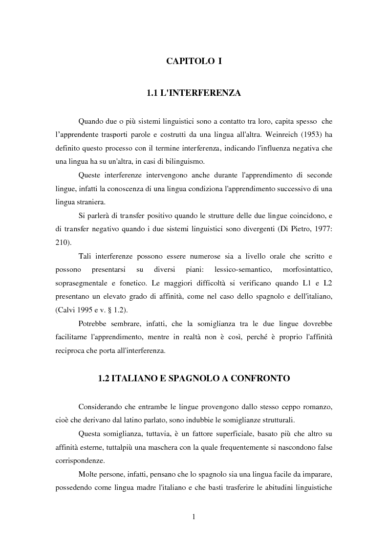 L Interferenza Fonologica In Un Campione Di Apprendenti Di Spagnolo L S Di Area Lombarda Il Caso Del Vocalismo Tesi Di Laurea Tesionline