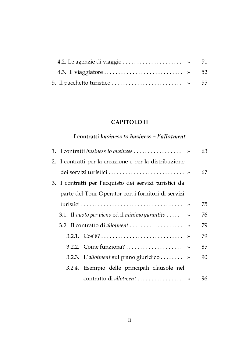 Il Contratto Di Allotment Nell Outgoing Turistico Dalle Caratteristiche Ai Nuovi Scenari Del Mercato Indice Pagina 2 Di 3