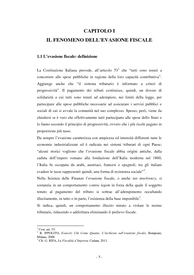 La Lotta All'evasione Fiscale: Accessi, Ispezioni E Verifiche - Tesi Di ...