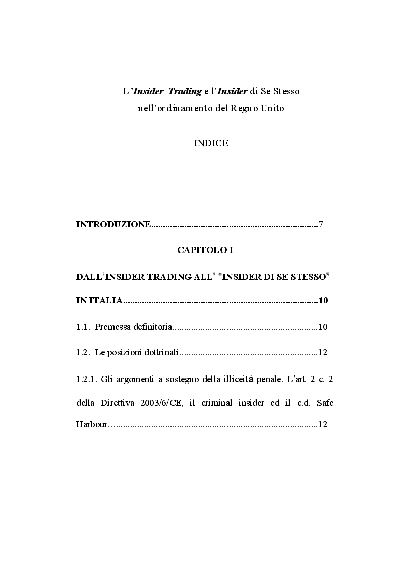 insider trading doppio binario a decimal chart