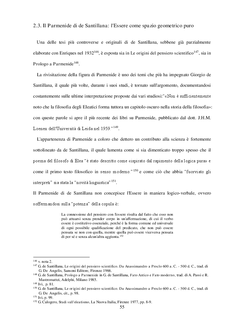 Le origini del pensiero scientifico - Giorgio de Santillana