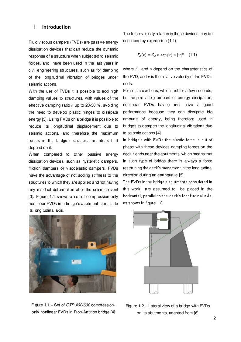 Seismic Analysis Of Bridges With Nonlinear FVDs Using Effective Damping ...