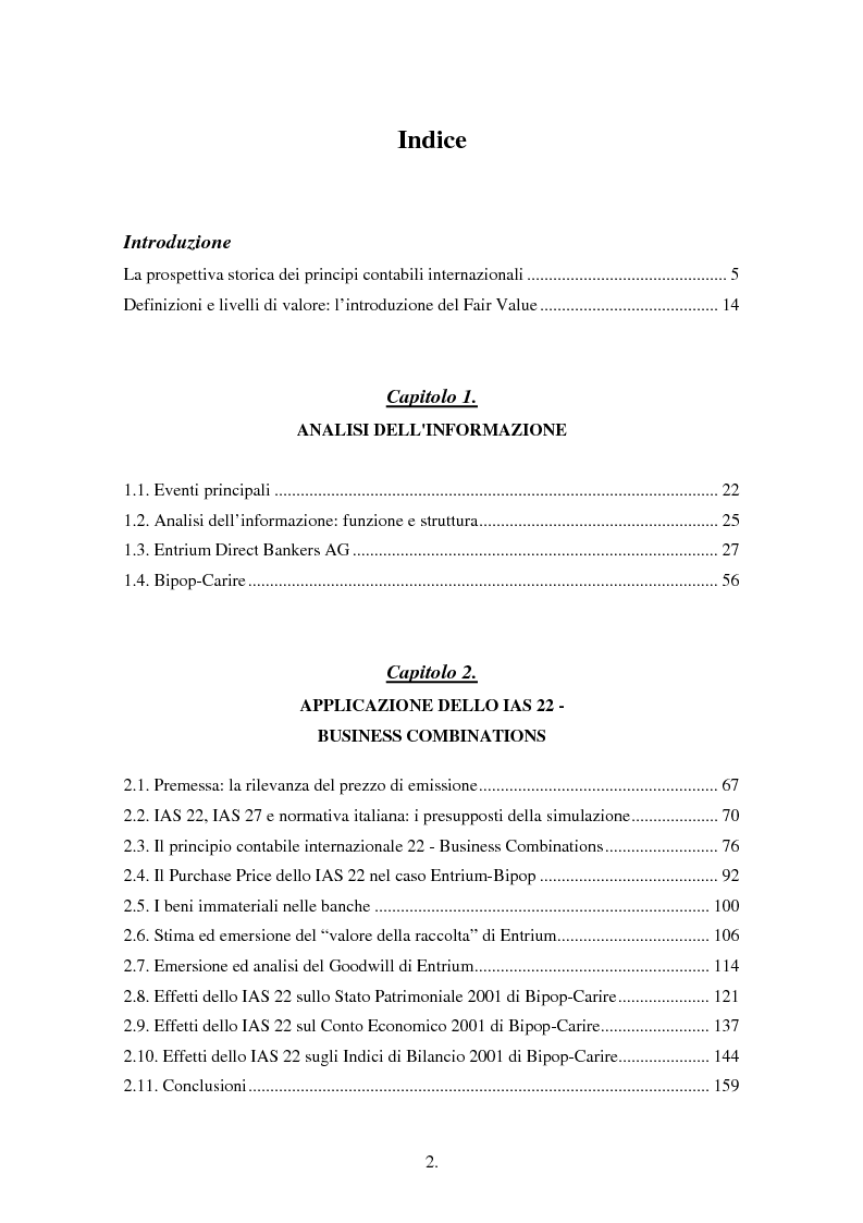 Business Combinations e Impairment Test: il caso Entrium ...