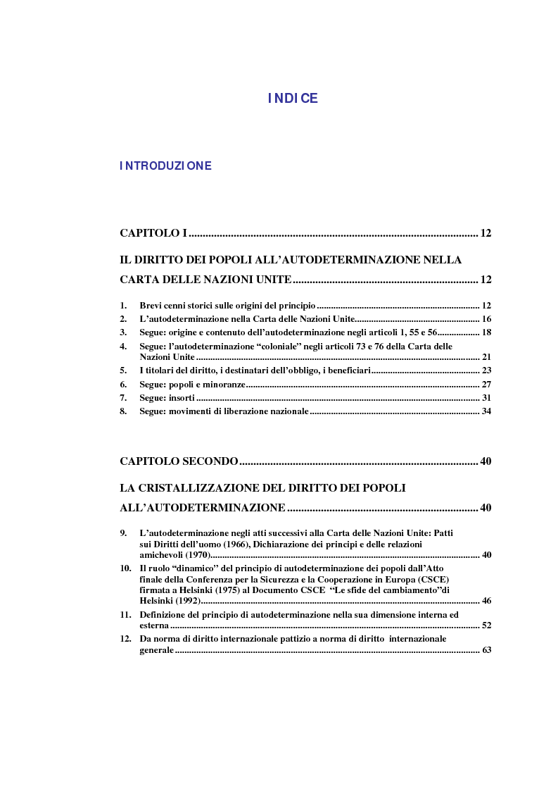 Autodeterminazione Versus Secessione Indice Pagina 1 Di 2